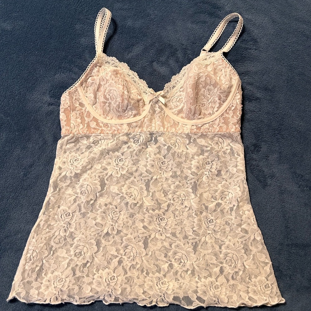Hanky Panky lace camisole, size small, only worn once